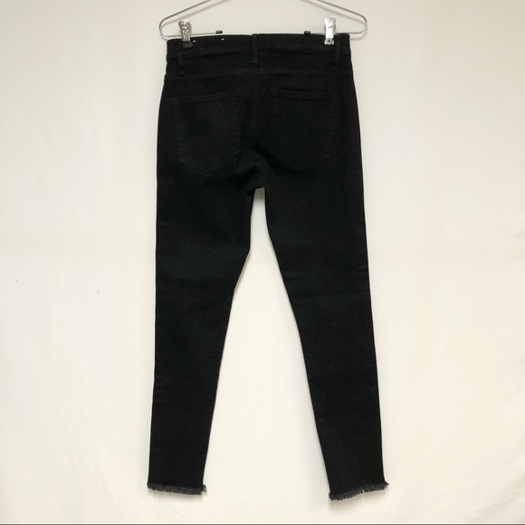 Loft Shimmer Stripe Slim Pocket Jean Sz 25 - Picture 8 of 12